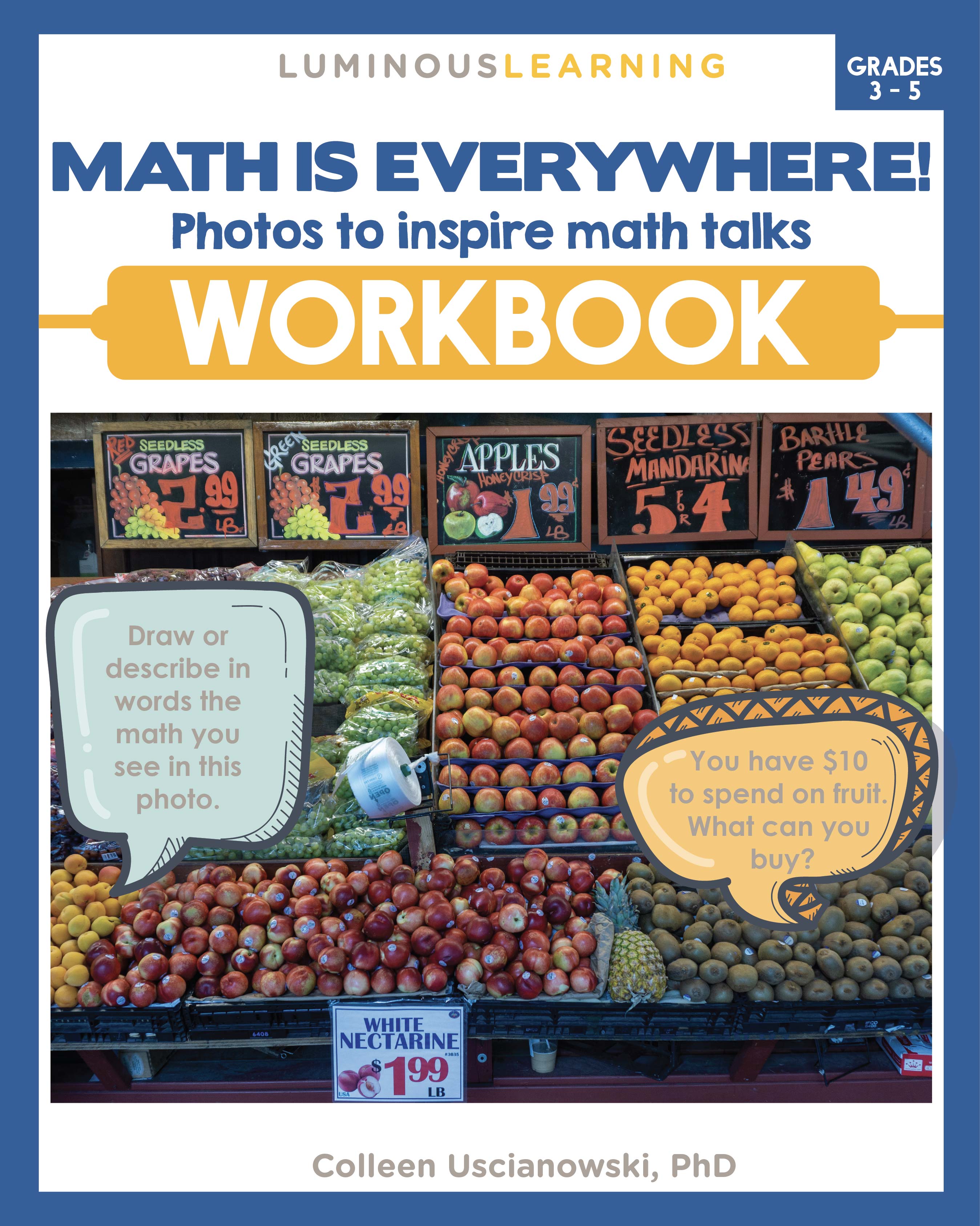 "Math is Everywhere" Workbook for Grades 3 - 5