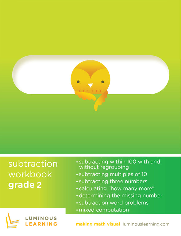 Grade 2 Subtraction Workbook