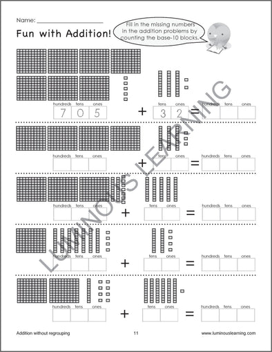 Grade 3 Addition and Subtraction Workbook